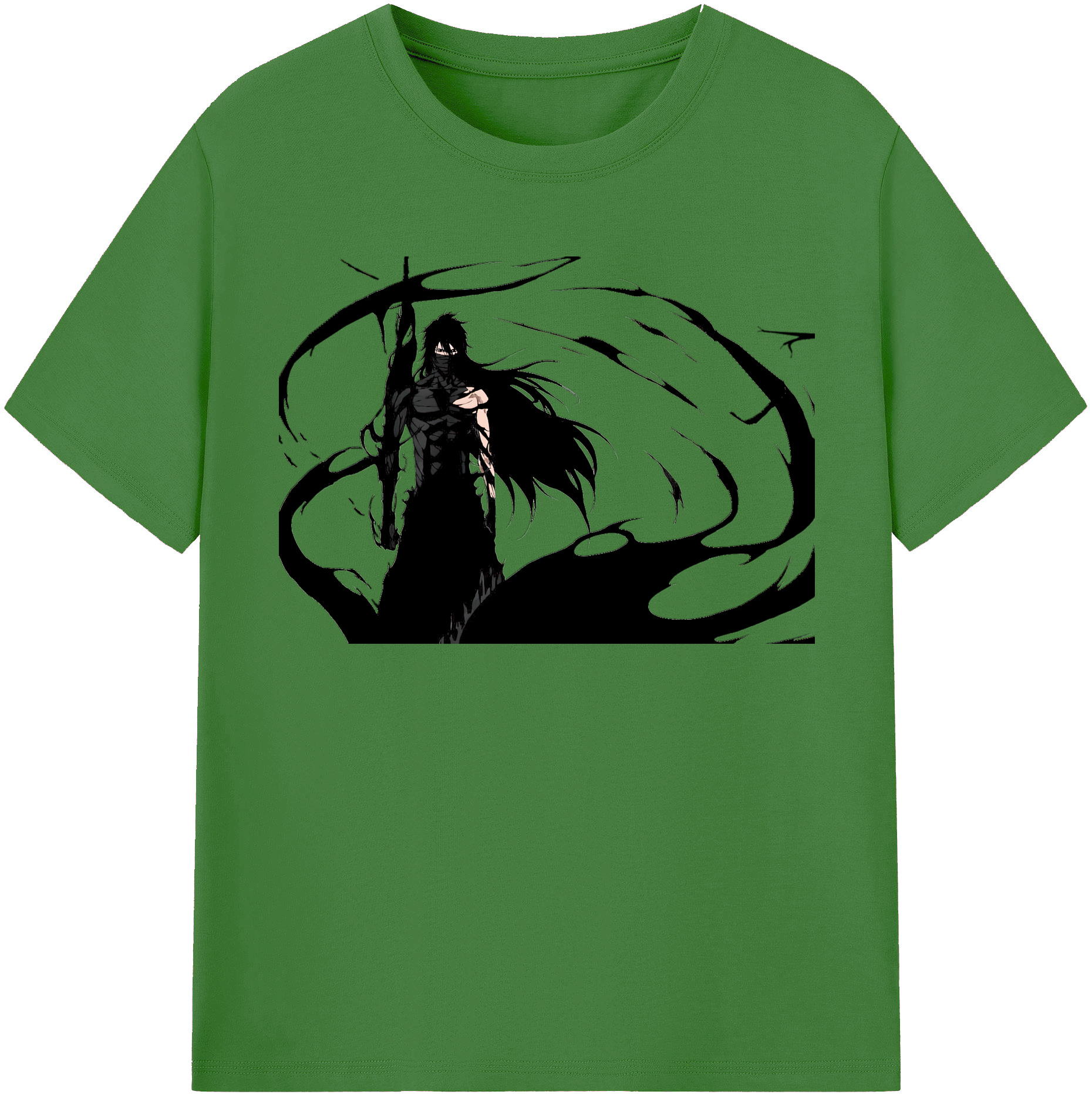 （画像用） ブリーチ 黒崎一護（くろさき いちご）BLEACH Kurosaki Ichigo レディースカジュアルプリントTシャツ（綿100％）